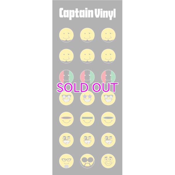 画像2: CAPTAIN VINYL MARKING STICKER (SMILE) (2)