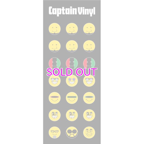 画像2: CAPTAIN VINYL MARKING STICKER (SMILE) (2)