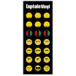 画像1: CAPTAIN VINYL MARKING STICKER (SMILE) (1)