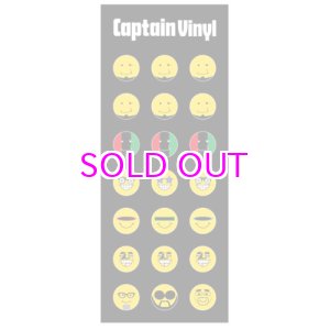 画像: CAPTAIN VINYL MARKING STICKER (SMILE)