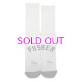 画像: DQM PUSHER SPLIT JACQUARD CREW SOCK