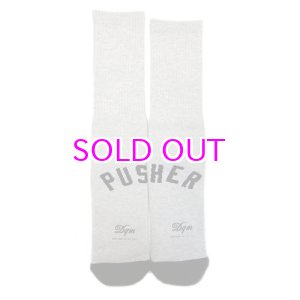 画像: DQM PUSHER SPLIT JACQUARD CREW SOCK