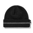 画像1: DQM KNITTED STRIPE WATCH CAP BEANIE  (1)