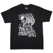 画像1: DUCK DOWN BLACK MOON ANIMATED LOGO TEE T-SHIRT (1)