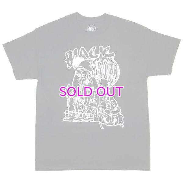 画像1: DUCK DOWN BLACK MOON ANIMATED LOGO TEE T-SHIRT (1)