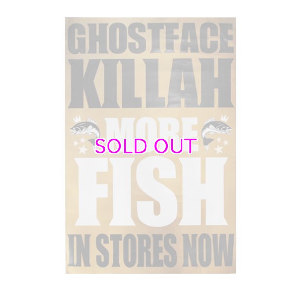 画像1: GHOSTFACE KILLAH MORE FISH POSTER (1)