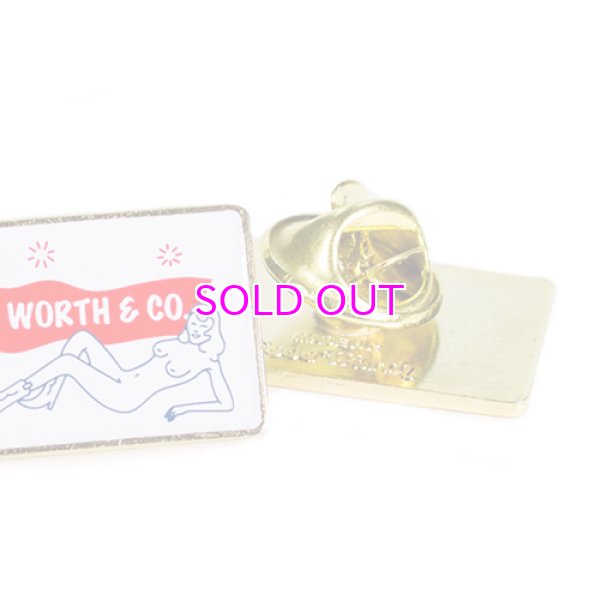 画像2: GOOD WORTH & CO. JANE FONDLE LOGO PIN (2)