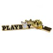 画像1: GOOD WORTH & CO × PLAYBOY BUNNY TEXT PIN (1)