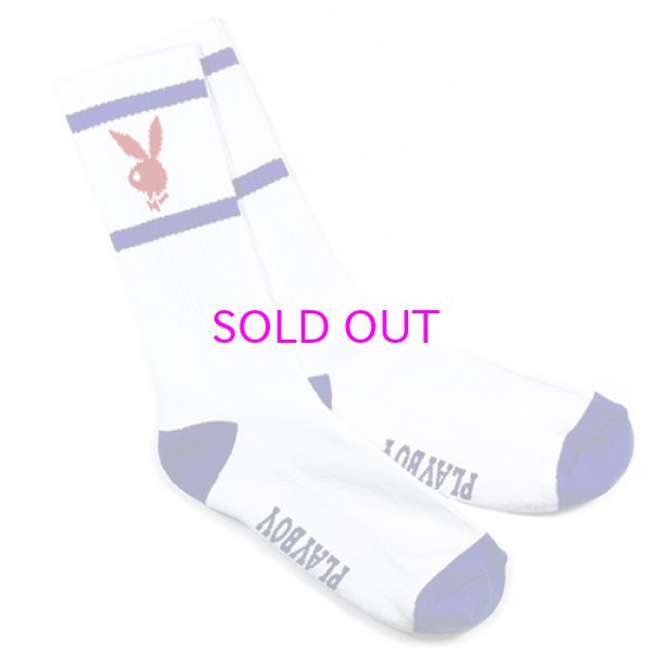 画像1: GOOD WORTH & CO × PLAYBOY BUNNY SOCKS (1)