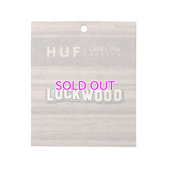 画像1: HUF LOCKWOOD PIN (1)