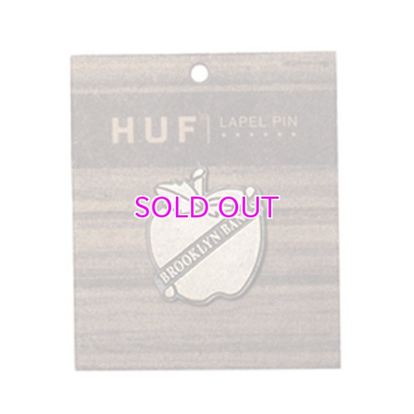 画像1: HUF BROOKLYN BANKS PIN (1)