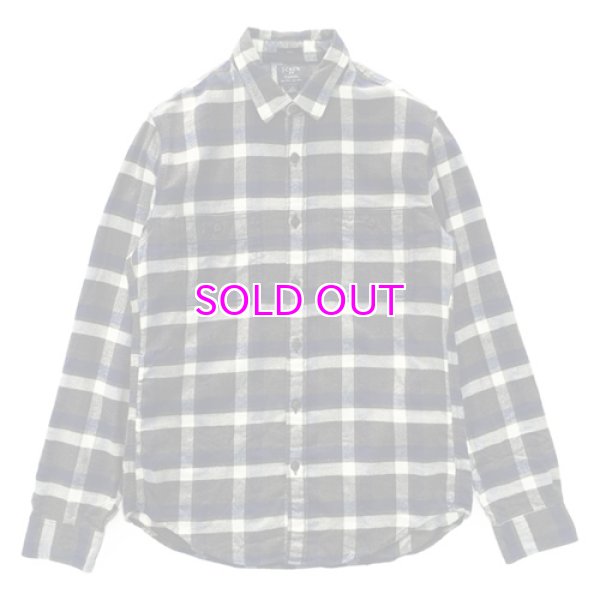 画像1: J.CREW SLIM PLAID FLANNEL SHIRT (1)