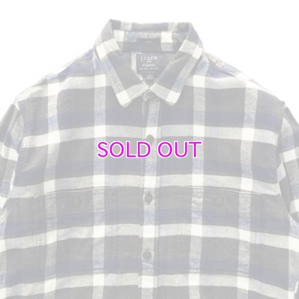 画像2: J.CREW SLIM PLAID FLANNEL SHIRT (2)