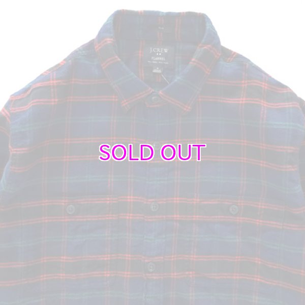 画像2: J.CREW SLIM PLAID FLANNEL SHIRT (2)