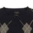 画像2: J.CREW LAMBSWOOL ARGYLE SWEATER (2)