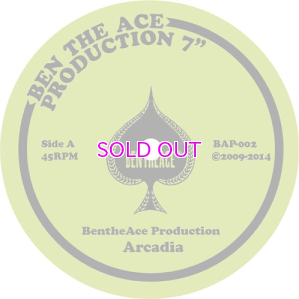 画像1: BEN THE ACE PRODUCTION / ARCADIA / SUN-STAR 45"  (1)