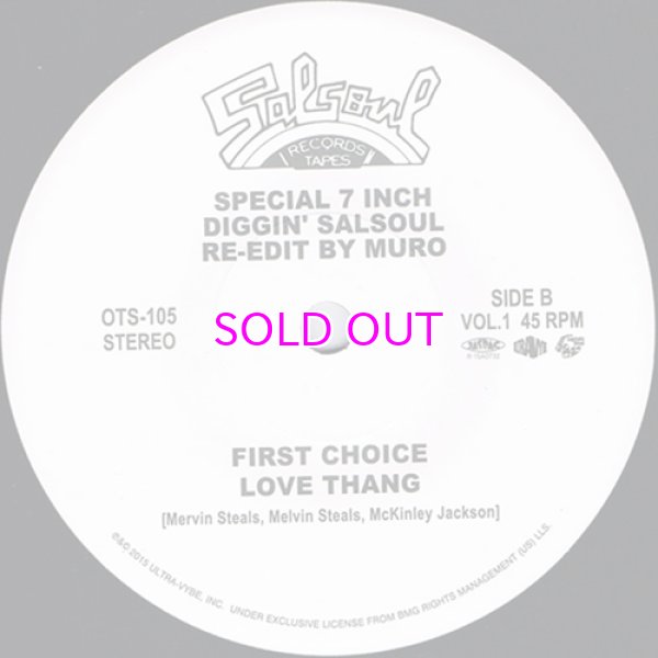 画像2: DIGGIN' SALSOUL - RE-EDIT BY MURO VOL.1 (2)