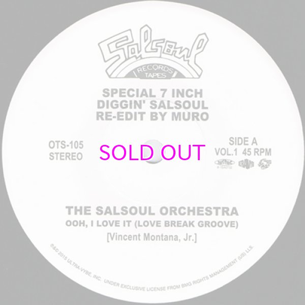 画像1: DIGGIN' SALSOUL - RE-EDIT BY MURO VOL.1 (1)