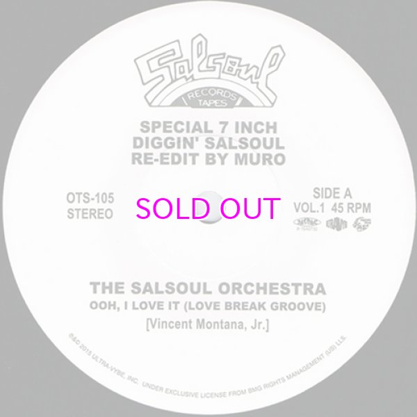 画像1: DIGGIN' SALSOUL - RE-EDIT BY MURO VOL.1 (1)