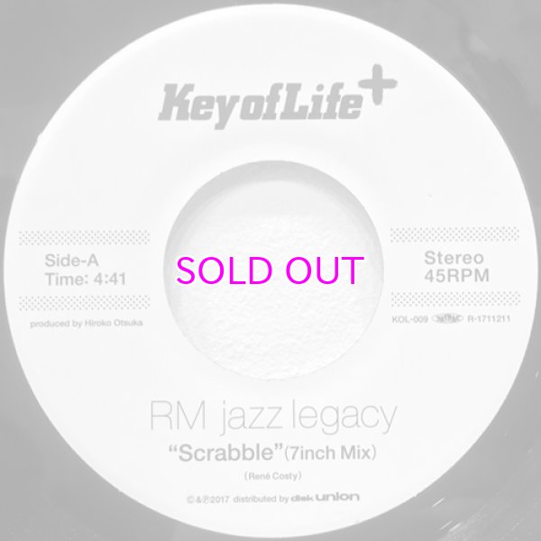 画像1: RM JAZZ LEGACY SCRABBLE / MOVE YOUR RED 45" (1)