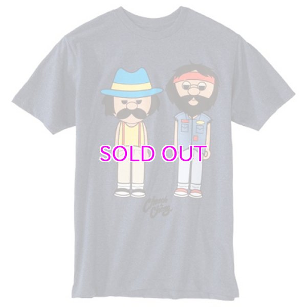 画像1: CHEECH AND CHONG LITTLE CARTOON CHARACTER T-SHIRT (1)