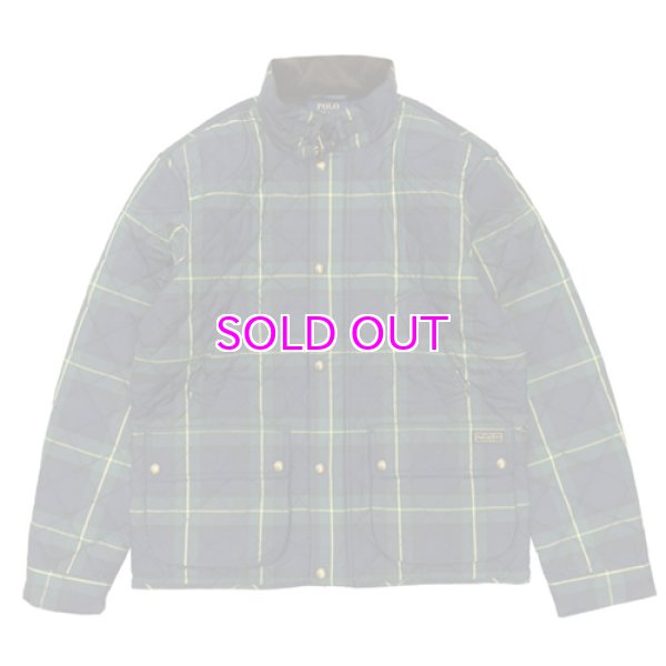 画像1: POLO RALPH LAUREN QUILTED TARTAN JACKET (1)