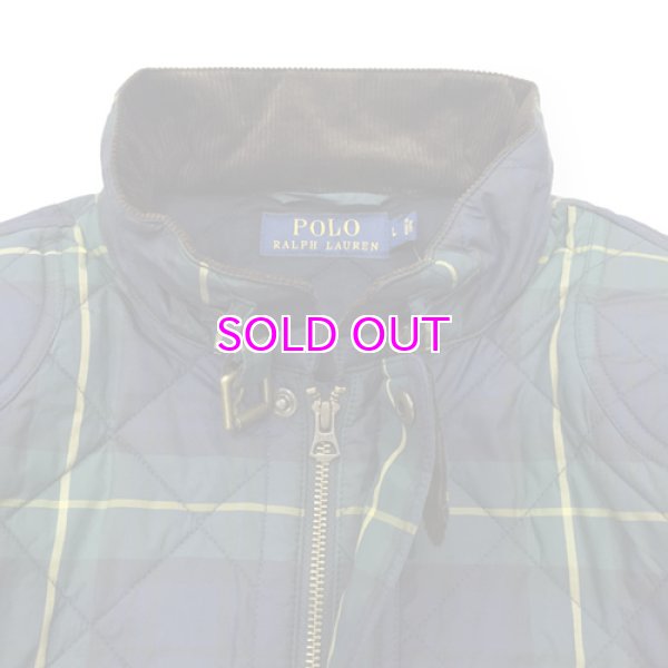 画像4: POLO RALPH LAUREN QUILTED TARTAN JACKET (4)