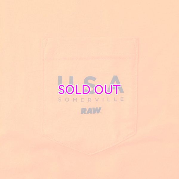 画像2: RAW USA POCKET TEE (2)