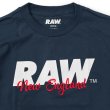 画像1: RAW NEW ENGLAND SCRIPT TEE (1)