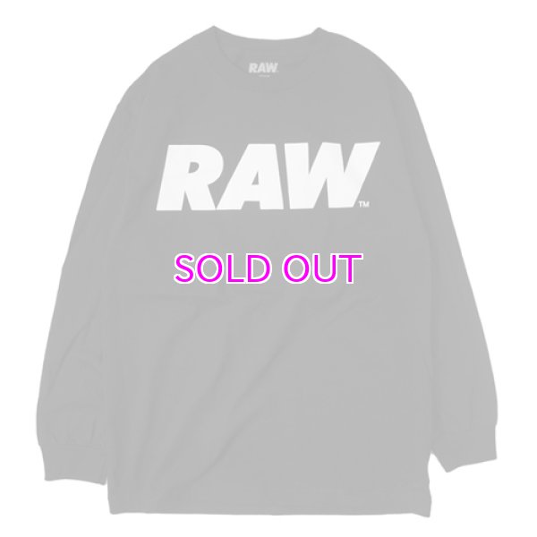 画像1: RAW LOGO PRIMARY LONG SLEEVE TEE (1)