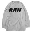 画像1: RAW LOGO PRIMARY LONG SLEEVE TEE (1)