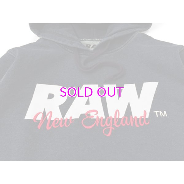 画像2: RAW NEW ENGLAND SCRIPT HOODIE (2)