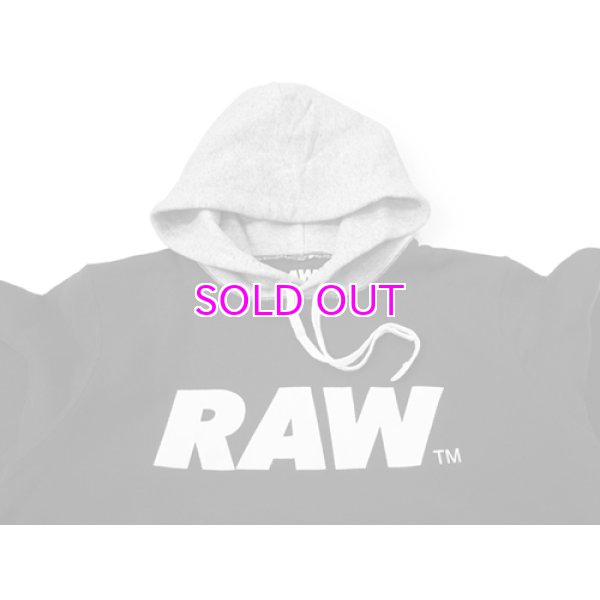 画像2: RAW LOGO TWO TONE HOODIE (2)