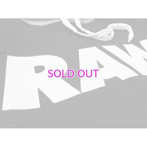 画像3: RAW LOGO TWO TONE HOODIE (3)