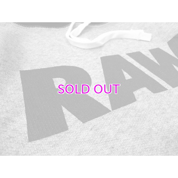 画像3: RAW LOGO TWO TONE HOODIE (3)