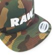 画像2: RAW LOGO SNAPBACK CAP (2)