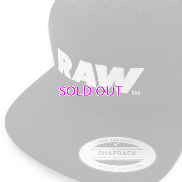 画像2: RAW LOGO SNAPBACK CAP (2)