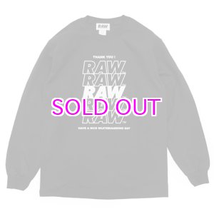 画像: RAW THANKS L/S TEE