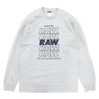 画像1: RAW THANKS L/S TEE (1)