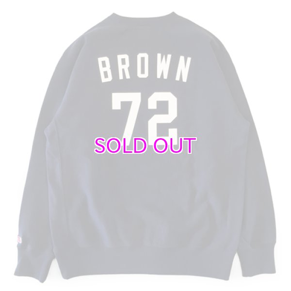 画像1: JAMES BROWN x BBP BROWN 72 CREWNECK SWEATSHIRT (1)