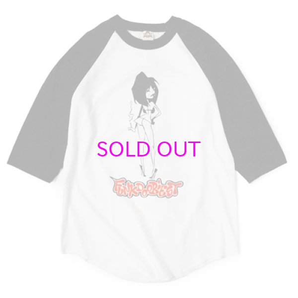 画像2: FUNKDOOBIEST RAGLAN BASEBALL TEE (2)