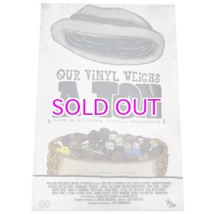 画像: STONES THROW OUR VINYL WEIGHTS A TON POSTER XL 