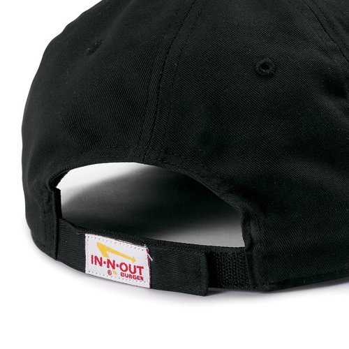 画像: IN-N-OUT-BURGER / BLACK LOGO HAT