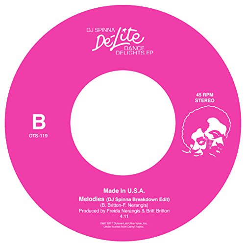 画像: DJ SPINNA / DE-LITE DANCE DELIGHTS EP