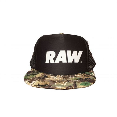 画像: RAW /LOGO MESH TRUCKER SNAPBACK HAT