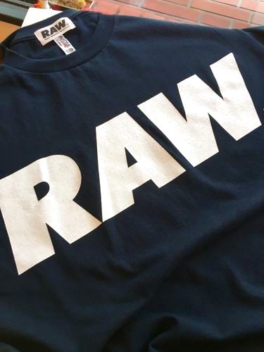 画像: RAW BIG LOGO TEE.