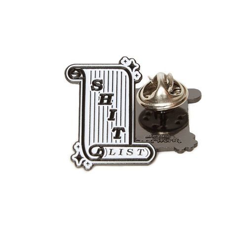 画像: GOOD WORTH & CO Shit List Pin