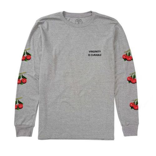 画像: GOOD WORTH & CO. Virginity is Curable Long Sleeve Tee