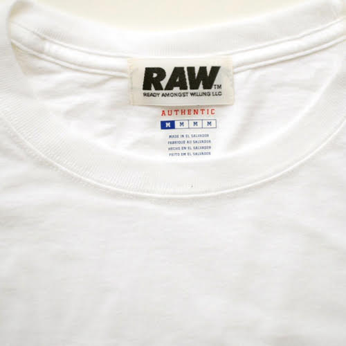 画像: RAW BIG LOGO L/S T-SHIRT(CHAMPION®)