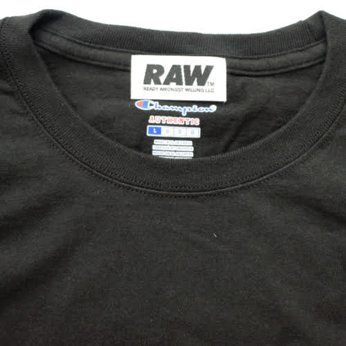 画像: RAW BIG LOGO L/S T-SHIRT(CHAMPION®)